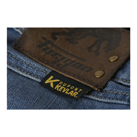 Spodnie jeans damskie FURYGAN KATE X KEVLAR MEDIUM BLUE granatowy niebieski