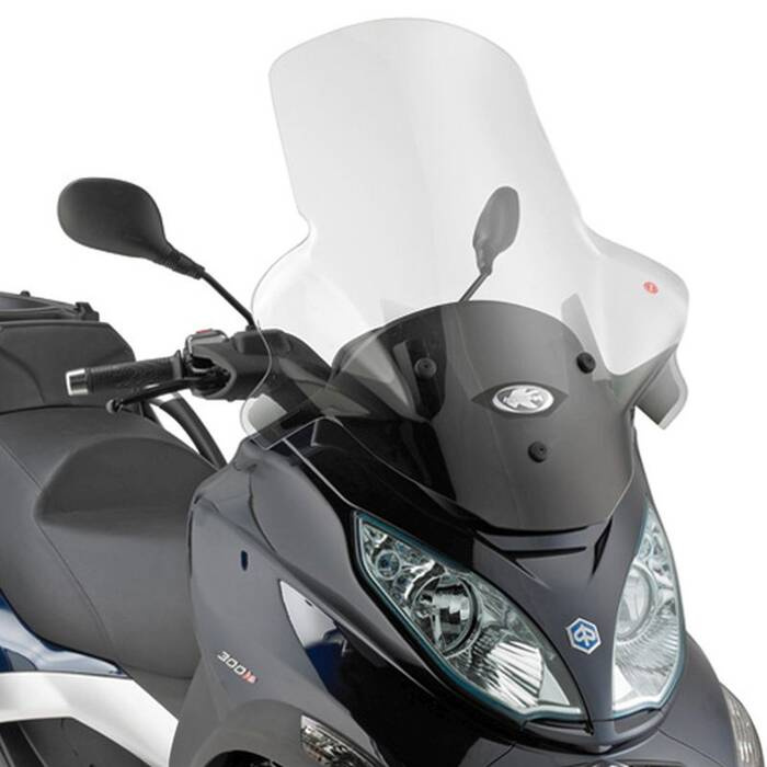 KAPPA SZYBA PIAGGIO MP3 300 SPORT '08-'17, MP3 500 BUSINESS '08-'17, MP3 300/500 BUSINESS/SPORT '12-'14 (75 X 65CM) PRZEZROCZYSTA