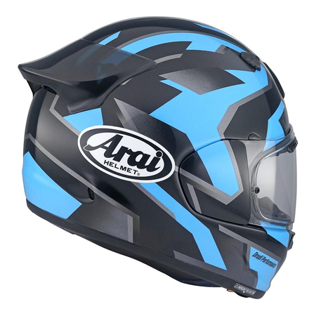 Kask motocyklowy ARAI QUANTIC ROBOTIK BLUE niebieski czarny