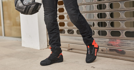 Buty motocyklowe krótkie/miejskie Shima EDGE VENT czerwony