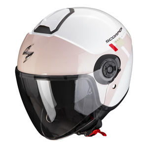 Kask motocyklowy SCORPION EXO-CITY II MALL WHITE/PINK/GREEN biały różowy zielony