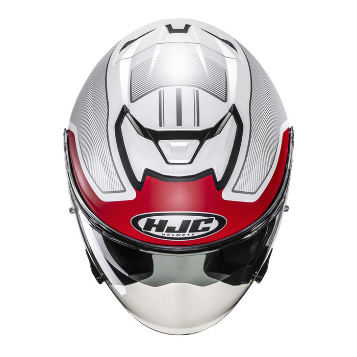 Kask motocyklowy HJC I31 Tevis szary/czerwony