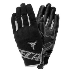 Rękawice motocyklowe damskie SECA X-STRETCH LADY TITANIUM czarny grafitowy szary