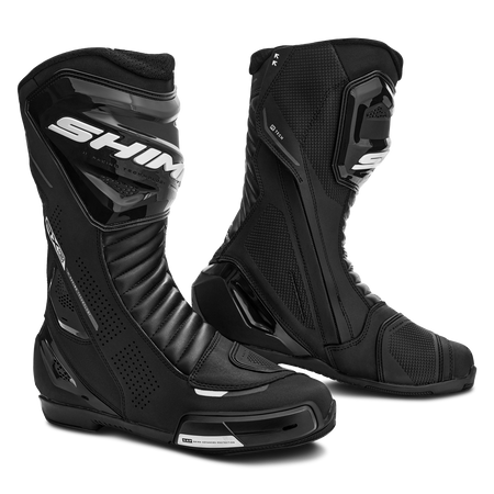 Buty motocyklowe damskie SHIMA RX-3 LADY BLACK/WHITE czarny biały