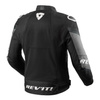 Kurtka tekstylna REVIT QUANTUM 3 AIR BLACK/WHITE czarny biały