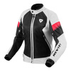 Kurtka motocyklowa tekstylna damska REVIT CONTROL AIR H2O LADY WHITE/BLACK biały czarny