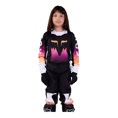 Dziecięca bluza koszulka motocyklowa rowerowa cross mtb FOX 180 Flora Junior