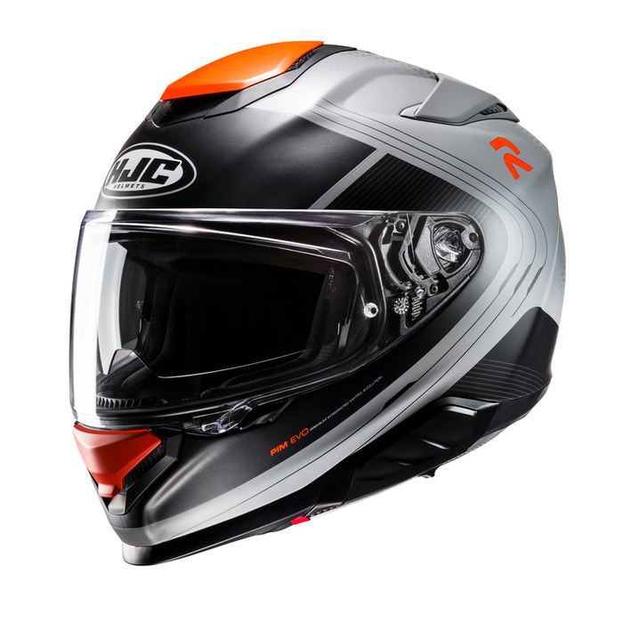 Kask motocyklowy integralny HJC RPHA 71 Frepe czarny/srebrny