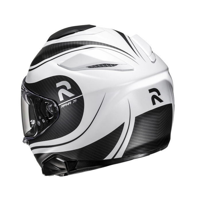 Kask motocyklowy integralny HJC RPHA 71 Cleta biały/czarny