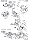 Stelaż kufra bocznego 3P motocyklowego SHAD do Benelli BN302S