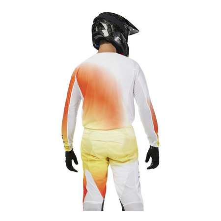 Bluza motocyklowa cross FOX 180 AIR HAZE WHITE biały