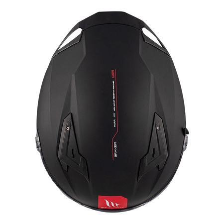 Kask motocyklowy MT BRAKER SV SOLID MATT BLACK czarny mat