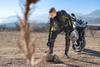 Damskie spodnie motocyklowe tekstylne Shima HERO 2.0 szary