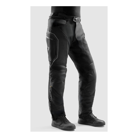 Spodnie motocyklowe REBELHORN HIFLOW V SHORT BLACK czarny