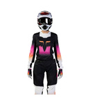 Damska bluza koszulka motocyklowa rowerowa cross mtb FOX 180 Flora czarny/Pink