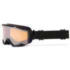 Gogle Snowboardowe IMX Snow Black Matt/Black - Szyba Podwójna Clear + Brown (1 Szyba W Zestawie)