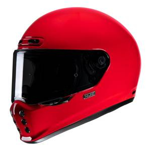 Kask motocyklowy integralny custom cruiser HJC V10 Deep czerwony
