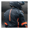 Kurtka motocyklowa skórzana sportowa/miejska Rebelhorn VANDAL czarny-czerwony
