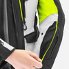 Kurtka motocyklowa damska SHIMA DUNE LADY FLUO czarny szary żółty fluo