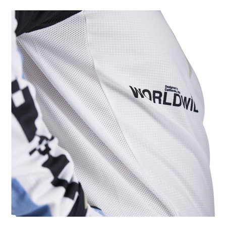 Bluza motocyklowa cross FOX 180 DIGI IMAGE WHITE biały