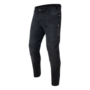 Jeansy motocyklowe Rebelhorn RAGE II TAPERED FIT czarny vintage