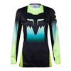 Damska bluza koszulka motocyklowa rowerowa cross mtb FOX 180 Flora czarny/żółty