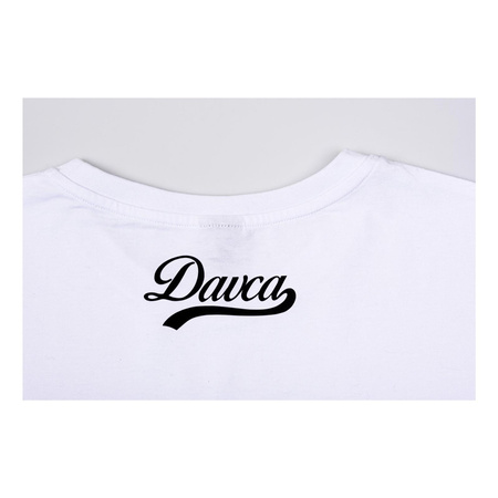 Koszulka codzienna T-shirt DAVCA COFFIN RACER biały czarny czerwony