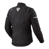 Kurtka motocyklowa tekstylna REVIT VERTICAL GTX BLACK/SILVER czarny srebrny