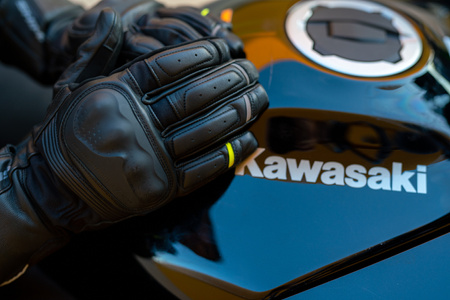 Rękawice motocyklowe turystyczne Shima GT-2 czarny