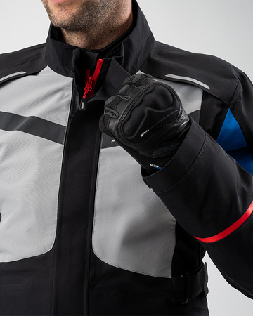 Kurtka motocyklowa tekstylna turystyczna/miejska Shima ALPHA niebieski