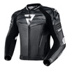 Kurtka motocyklowa skórzana Rebelhorn VANDAL czarny-biały