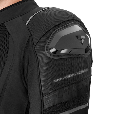 Kurtka motocyklowa tekstylna Shima MESH PRO 2.0 czarny