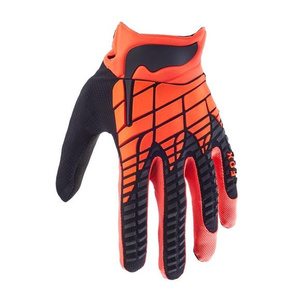 Rękawice motocyklowe rowerowe cross offroad mtb FOX 360 Fluo pomarańczowy