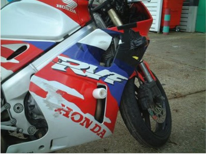 Crash Pady R&G do Honda RVF400 (NC35)