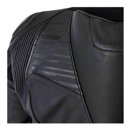 Kurtka motocyklowa skórzana RST TRACTECH EVO D3O BLACK/WHITE czarny biały