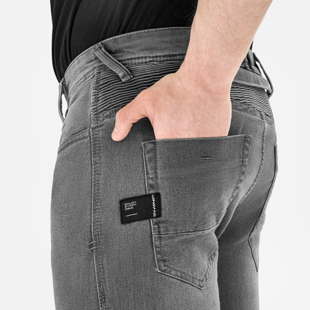 Spodnie jeans SHIMA ZENITH GREY szary