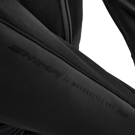 Kurtka motocyklowa tekstylna miejska Shima MESH PRO 2.0 czarny/biały