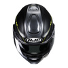 Kask motocyklowy szczękowy HJC RPHA 91 Combust czarny/żółty