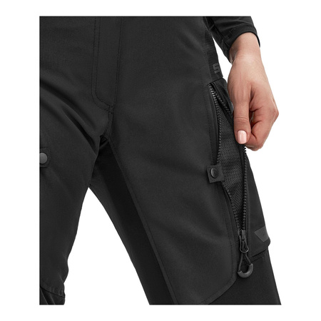Spodnie motocyklowe damskie SHIMA DUNE LADY BLACK czarny