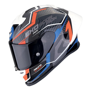 Kask motocyklowy SCORPION EXO-R1 EVO II AIR COUP BLACK/RED/BLUE czarny czerwony niebieski