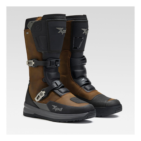 Buty turystyczne  XPD X-ADVENTURE H2OUT BROWN brązowy