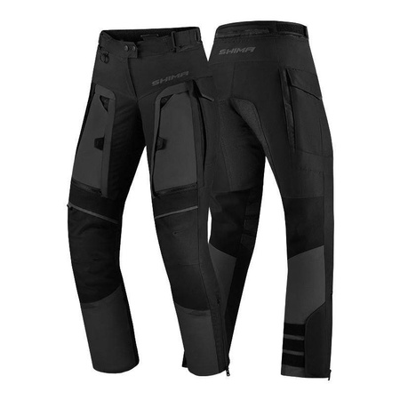 Damskie spodnie motocyklowe tekstylne Shima HERO 2.0 czarny