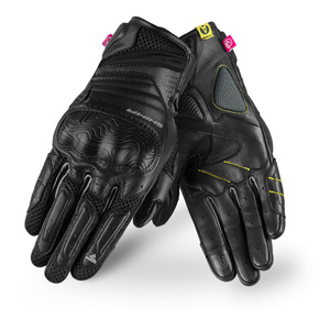 Damskie rękawice motocyklowe miejskie Shima RUSH GLOVES czarny
