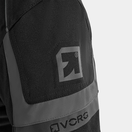 Kurtka motocyklowa VORG HORNET BLACK czarny