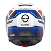 Kask motocyklowy SCHUBERTH C5 ECE OMEGA WHITE niebieski biały czerwony czarny