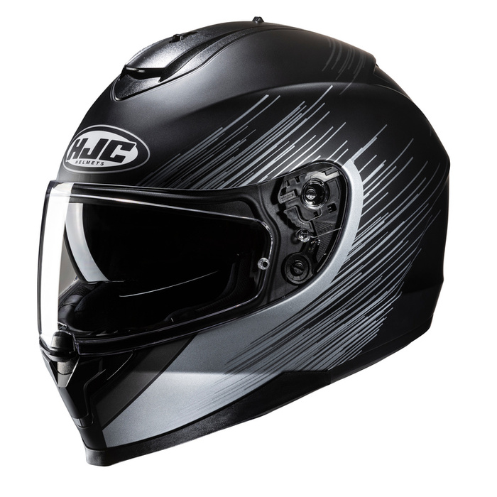 Kask motocyklowy integralny HJC C70N Sway szary/czarny