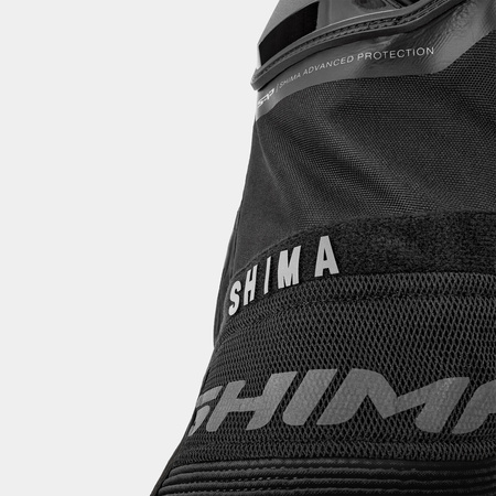 Kurtka motocyklowa tekstylna miejska/sportowa Shima SOLID 2.0 VENT czarny