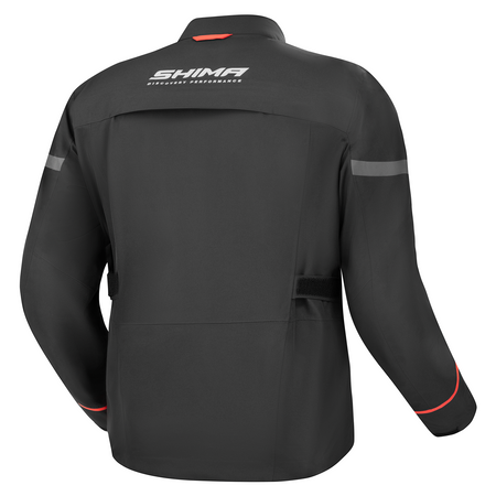 Kurtka motocyklowa tekstylna Shima ALPHA czarny