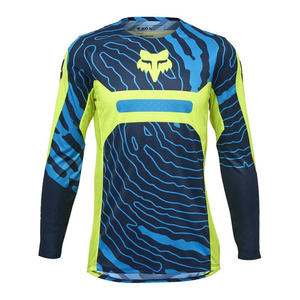 Bluza motocyklowa dziecięca FOX Junior Flexair Impression Fluorescent Yellow