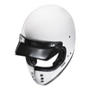 Kask motocyklowy integralny custom cruiser HJC V60 biały
